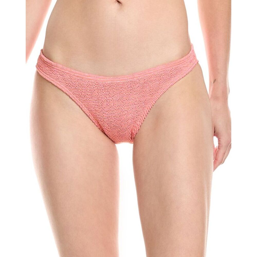 Bond-Eye Swim Womens  Sign Brief Bikini Bottom, Pink
